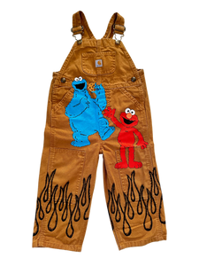 HOMIES 4 LIFE KIDS OVERALLS