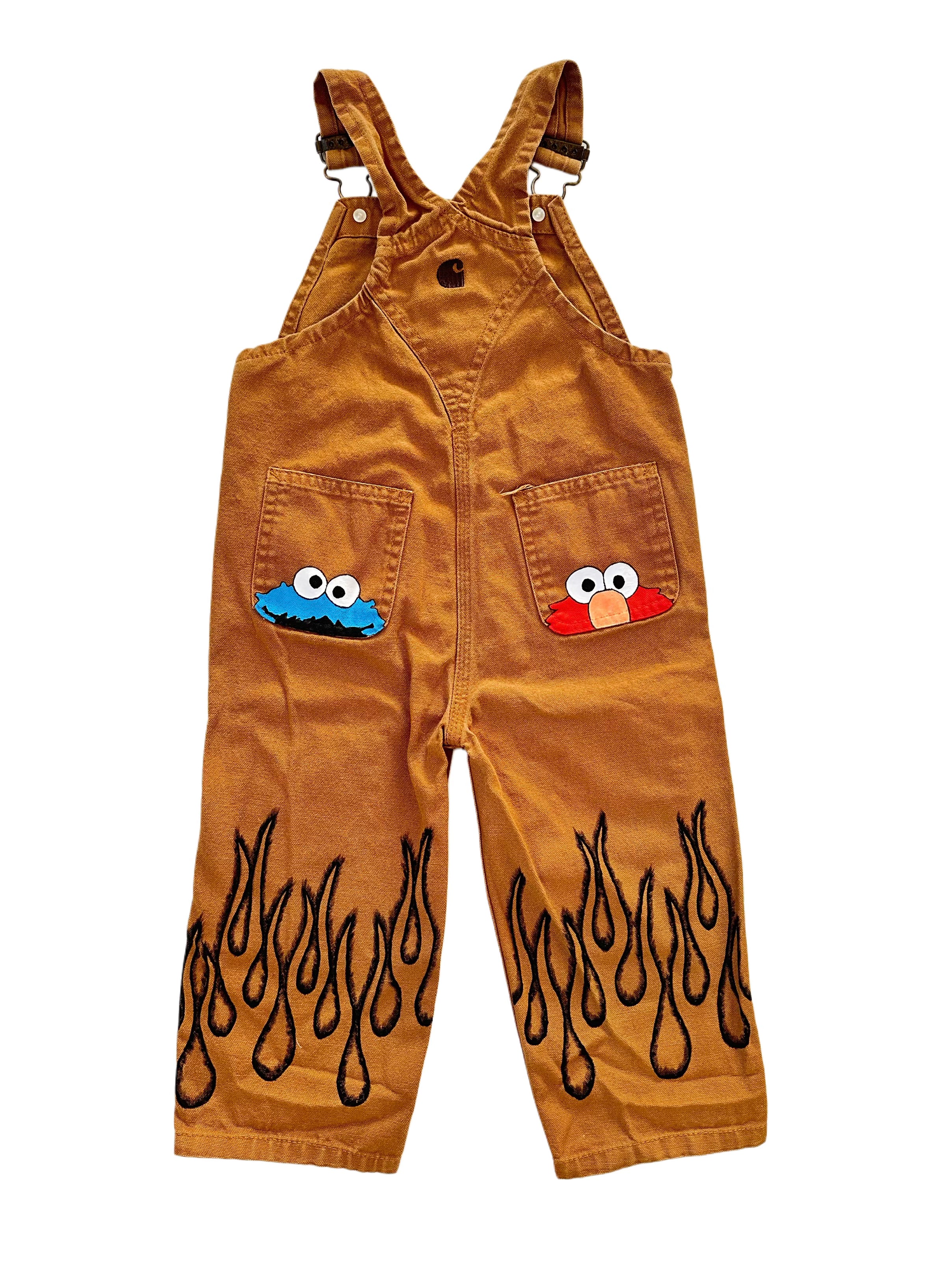 HOMIES 4 LIFE KIDS OVERALLS