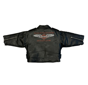 KIDS VINTAGE HD LEATHER JACKET