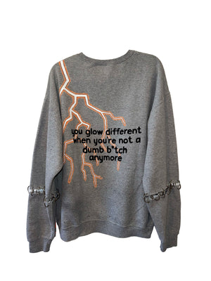 GLOW DIFFERENT CREWNECK