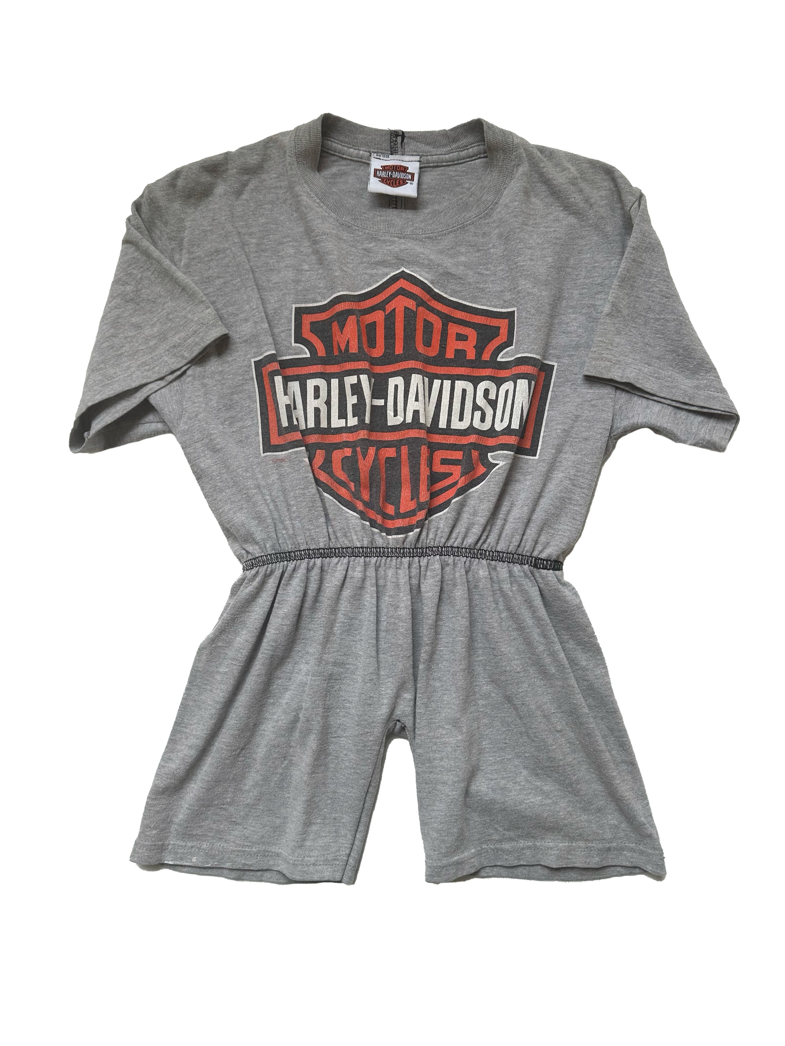 KIDS VINTAGE HARLEY DAVIDSON ROMPER