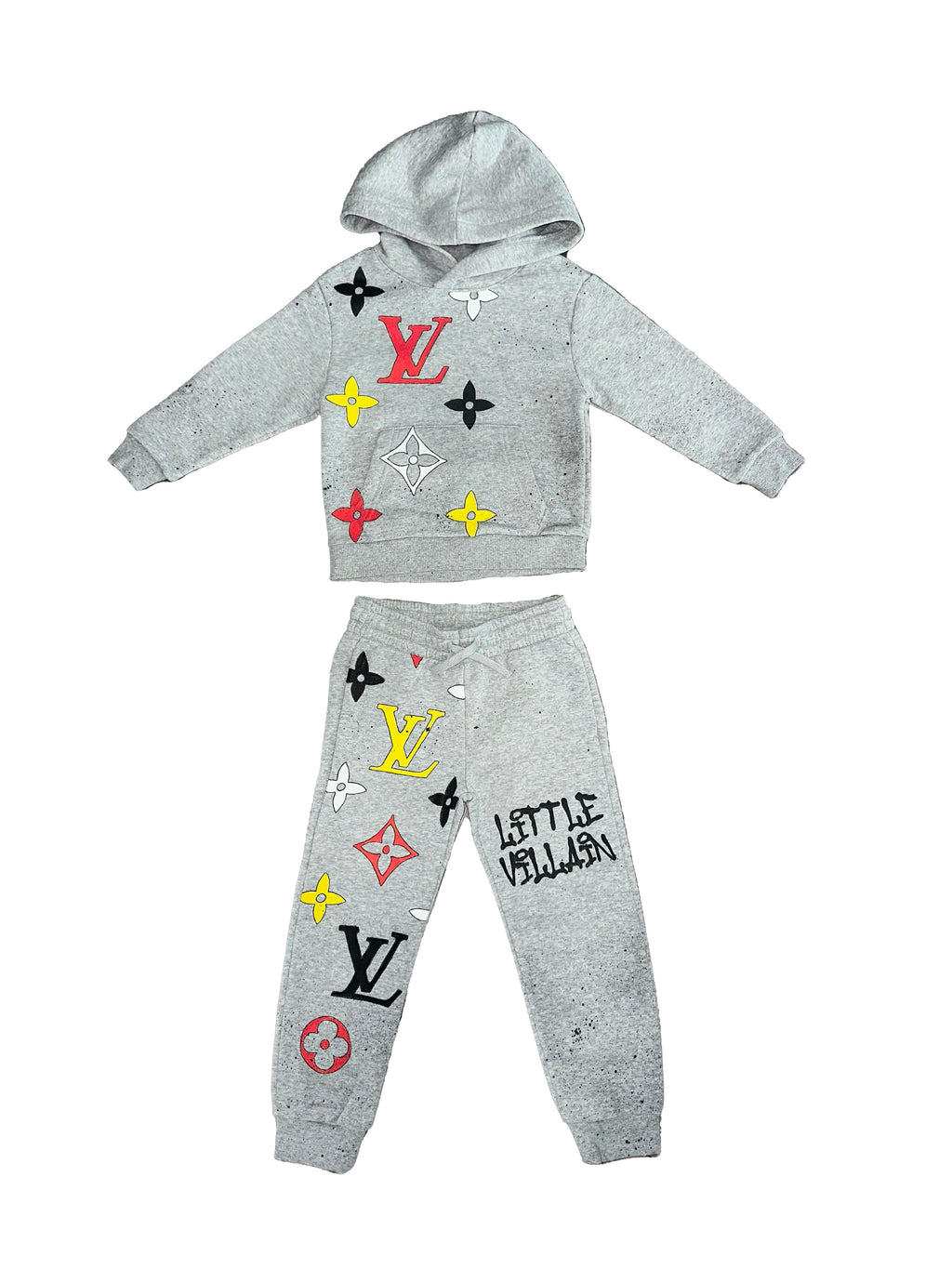 KIDS LV Little Villain Sweat Set