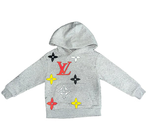 KIDS LV Little Villain Sweat Set