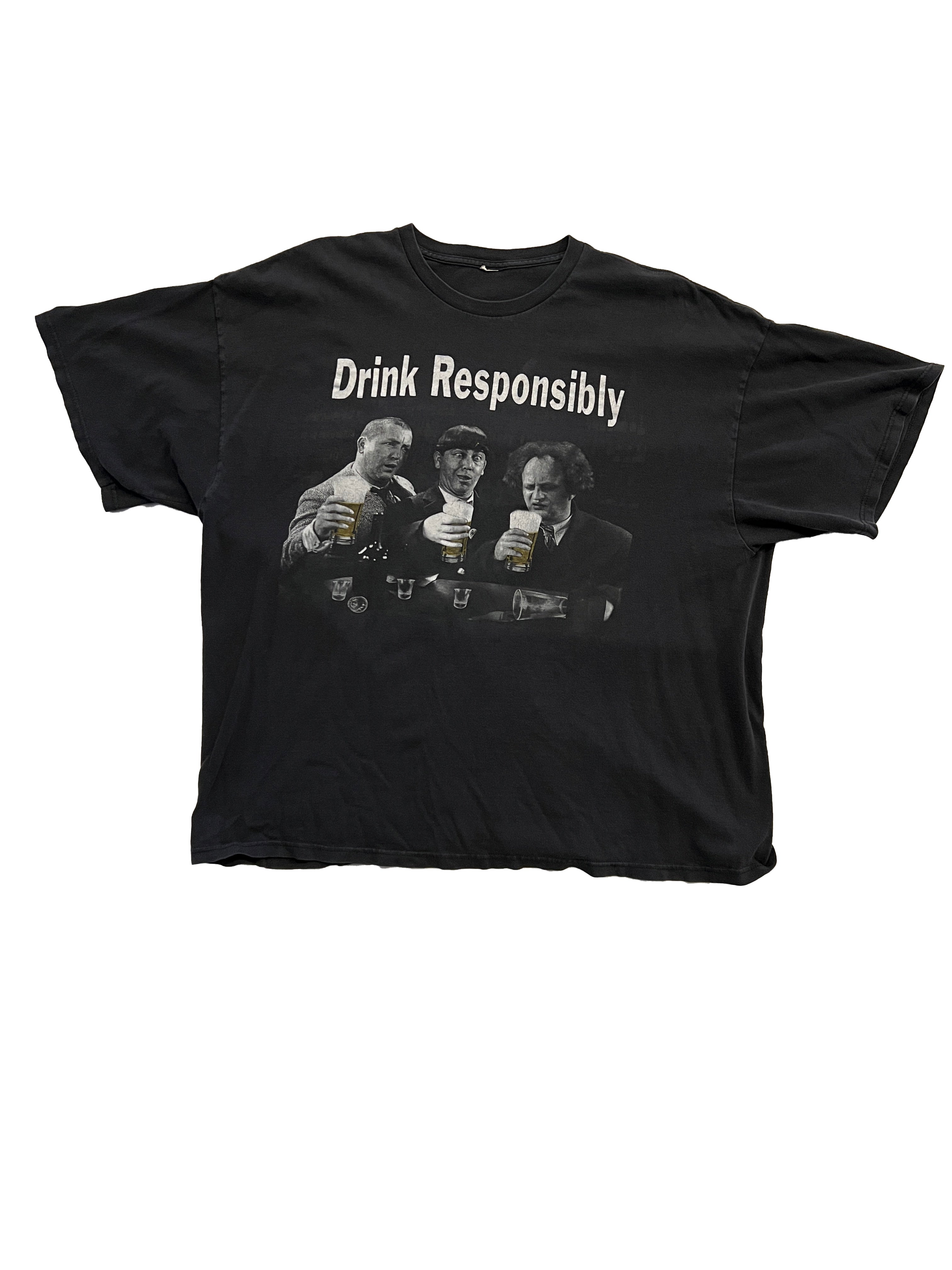 OVERSIZED DRINK RESPONSIBLY TEE