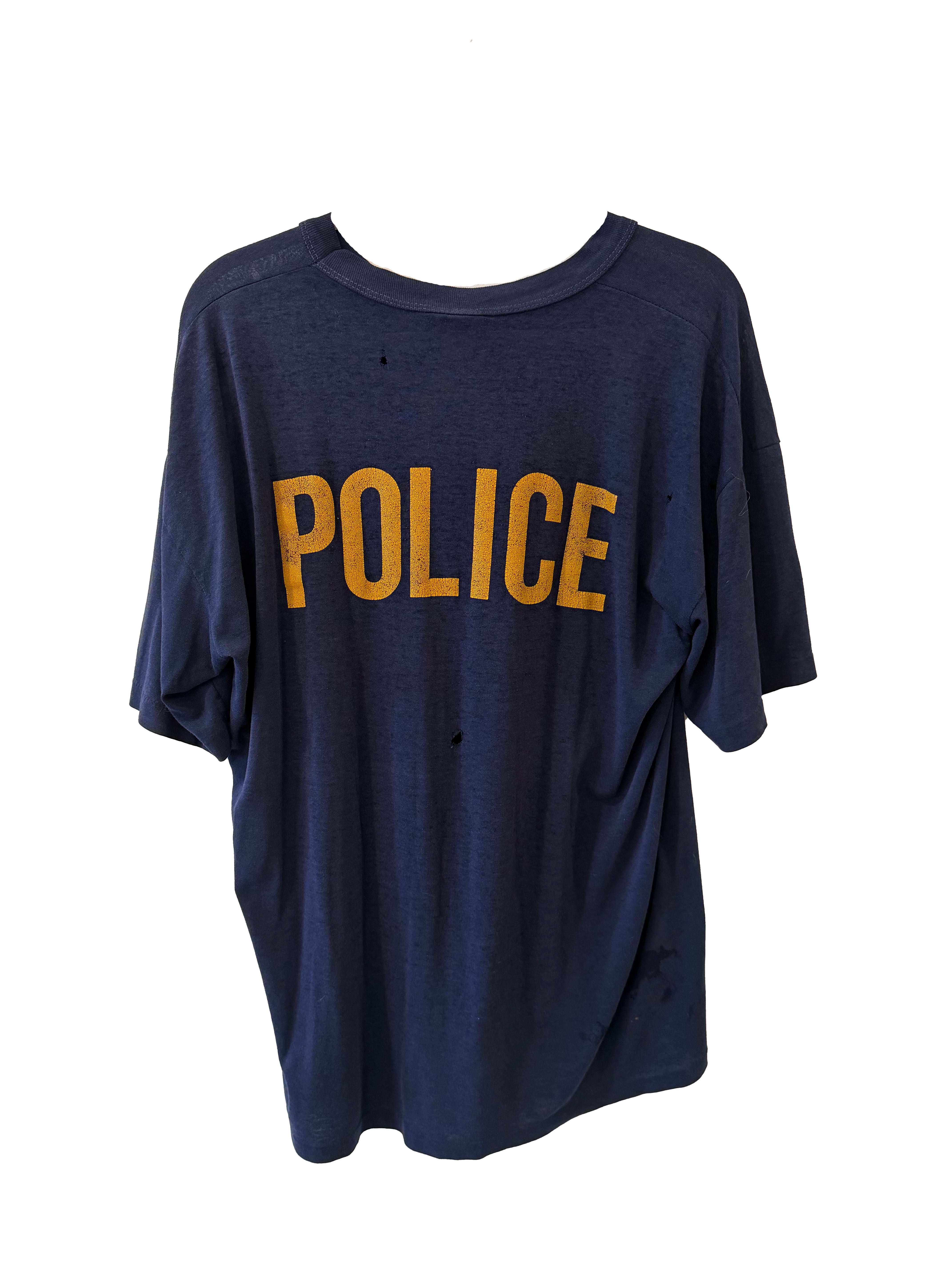 VINTAGE SINGLE STITCH POLICE TEE
