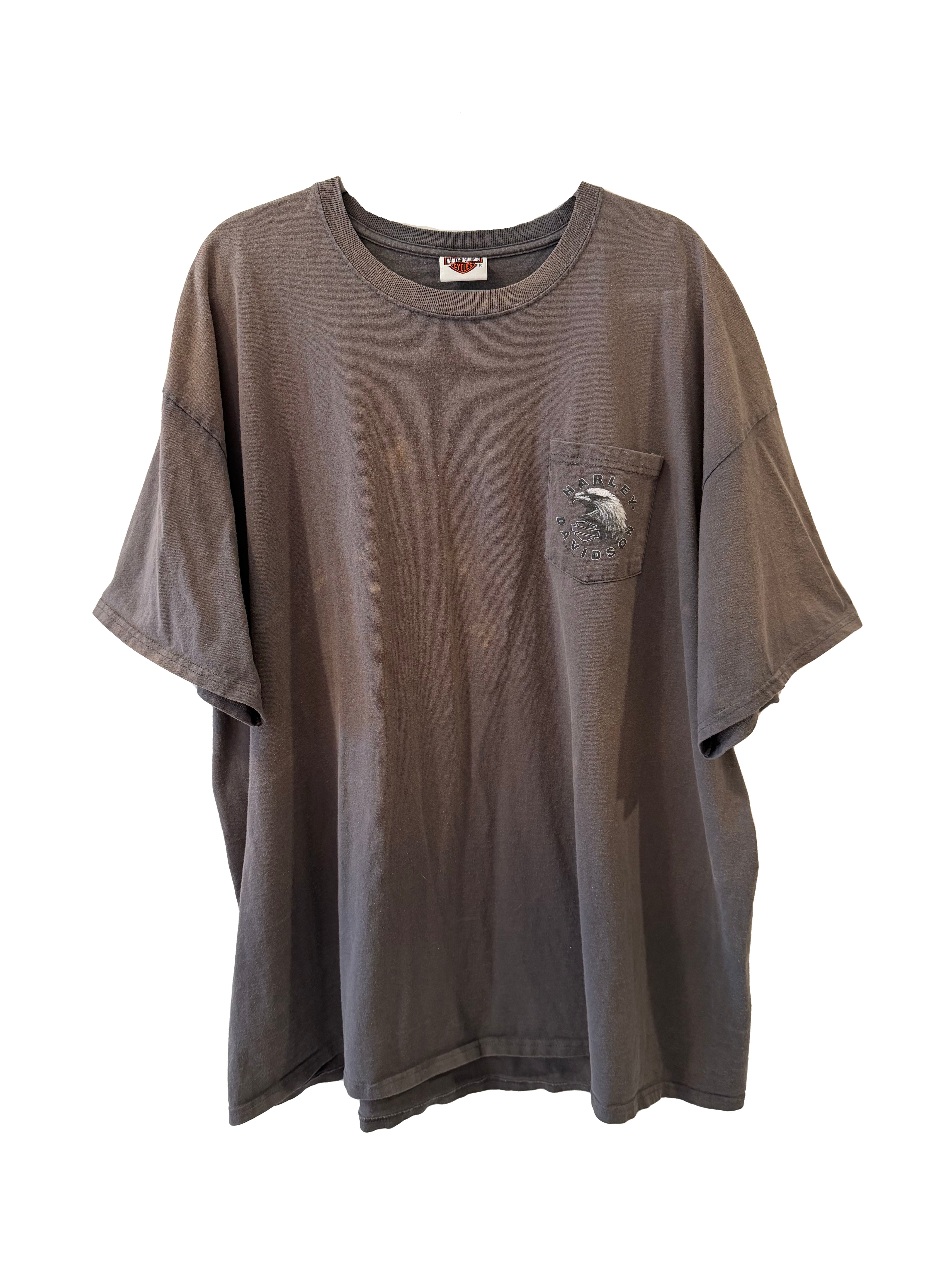 VINTAGE BLEACHED HARLEY TEE