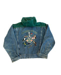VINTAGE LOONEY DENIM HOODED JACKET