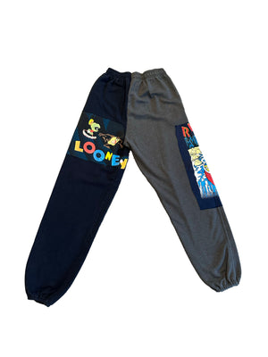VINTAGE COLLEGE LOONEY REWORKED SWEATPANTS