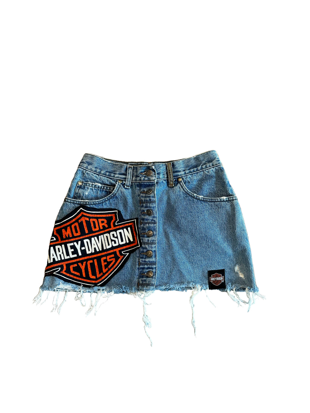 KISS MY A** LEVIS SKIRT