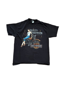 HOT FAST & READY TO RIDE HARLEY TEE